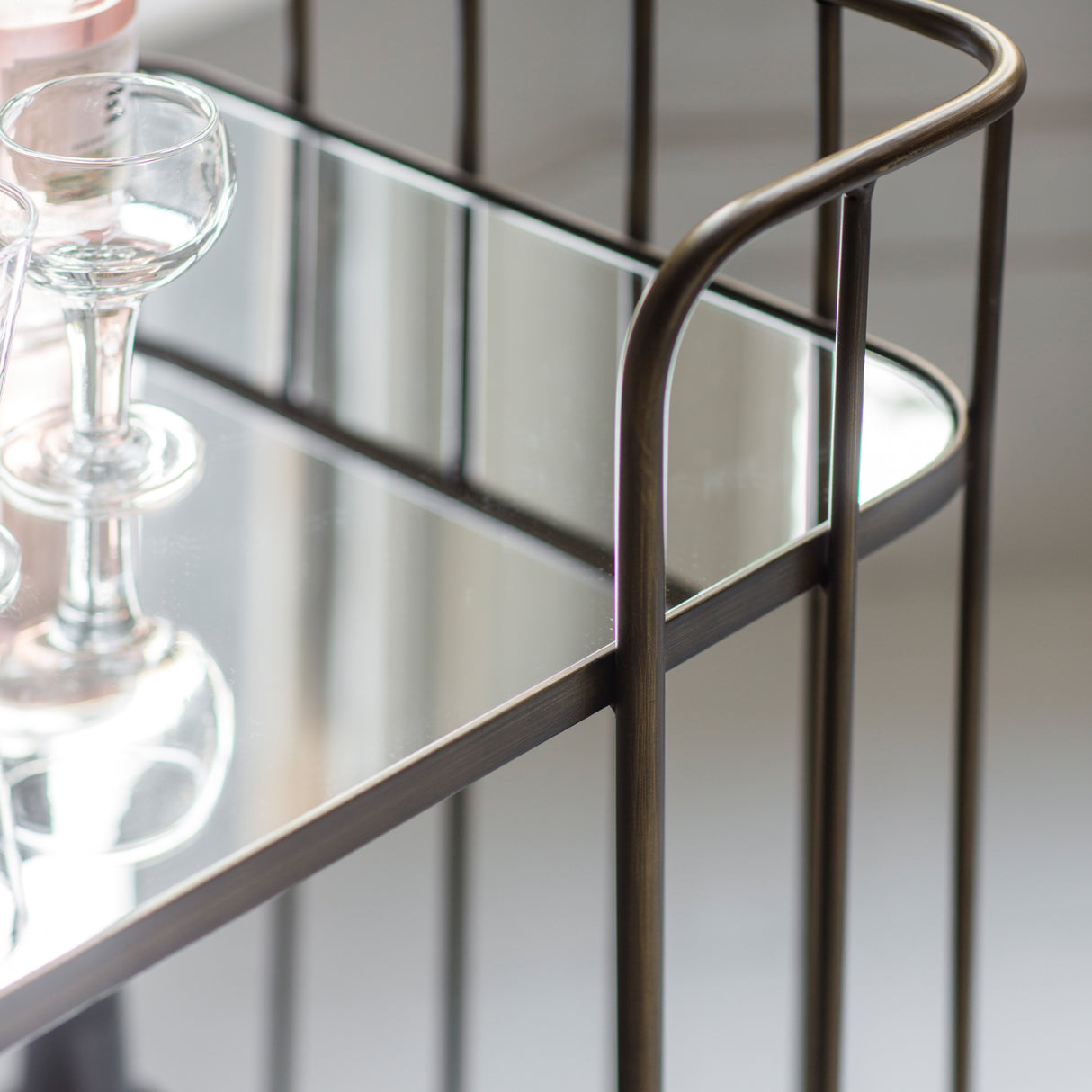 Amos Verna Drinks Trolley Bronze  –  from Amos Lighting + Home