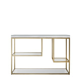 Amos Pippard Console Table Champagne  –  from Amos Lighting + Home