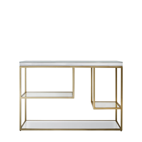 Amos Pippard Console Table Champagne  –  from Amos Lighting + Home