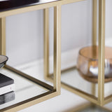 Amos Pippard Console Table Champagne  –  from Amos Lighting + Home