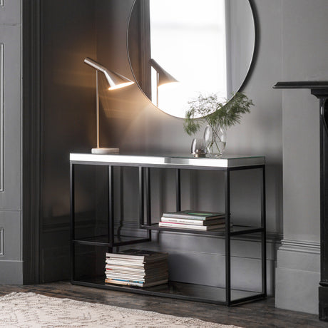 Amos Pippard Console Table Black  –  from Amos Lighting + Home