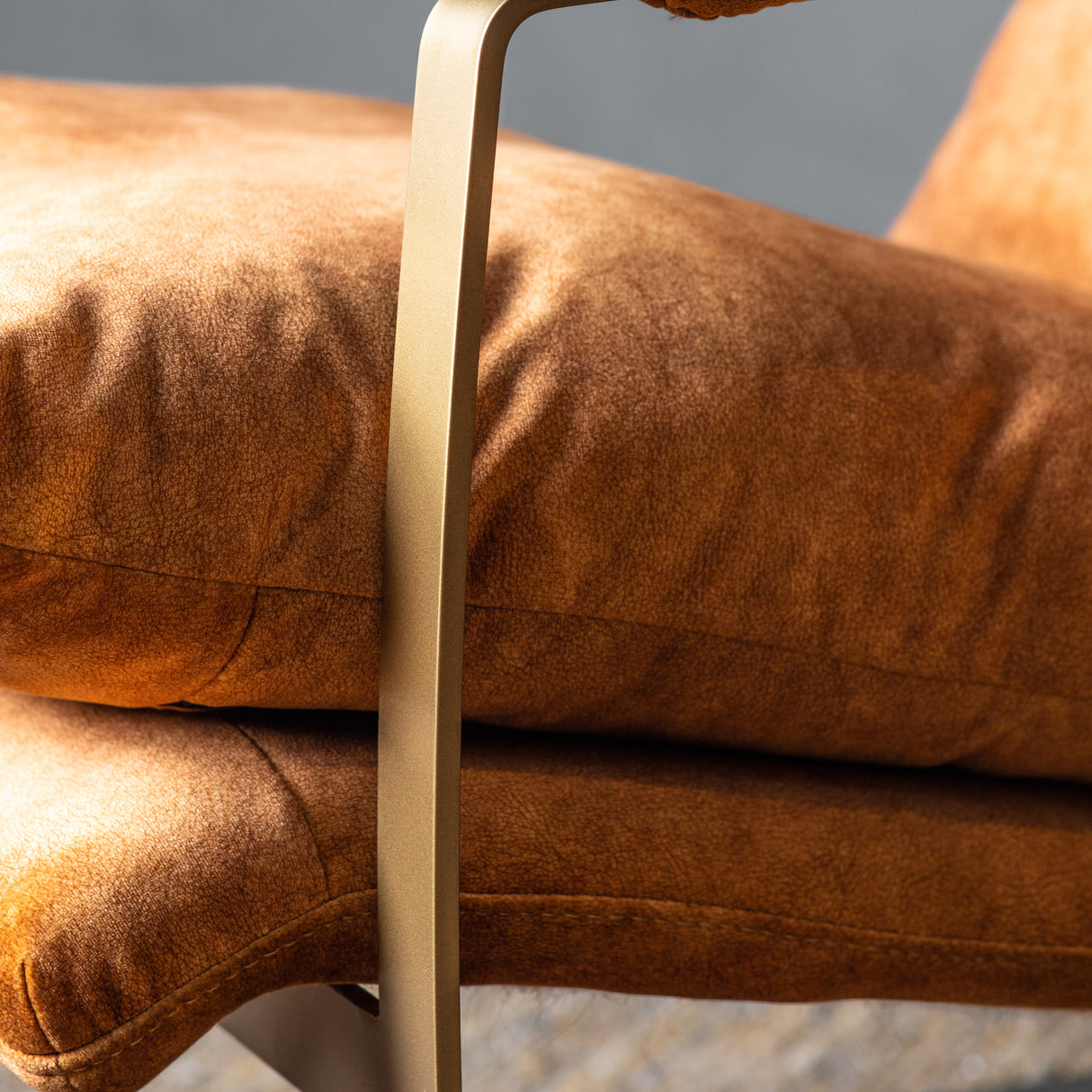 Amos Fabien Lounger Ochre  –  from Amos Lighting + Home