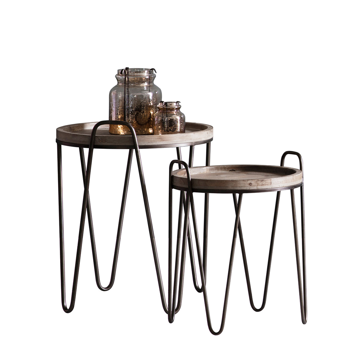 Amos Nuffield Nest of 2 Tables from Amos Lighting + Home