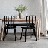 Amos Wycombe Dining Bench Black  –  from Amos Lighting + Home