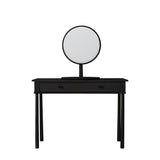 Amos Wycombe Dressing Table with Drawer Black  –  from Amos Lighting + Home