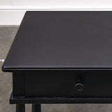 Amos Wycombe Dressing Table with Drawer Black  –  from Amos Lighting + Home