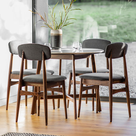 Amos Barcelona Dining Table Round from Amos Lighting + Home