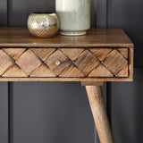 Amos Tuscany Console Table Burnt Wax  –  from Amos Lighting + Home