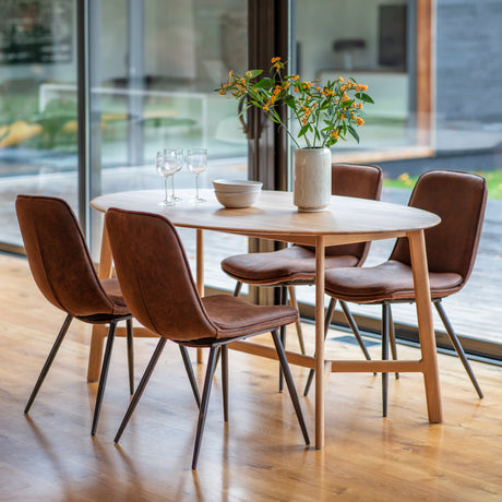 Amos Madrid Oval Dining Table  –  from Amos Lighting + Home