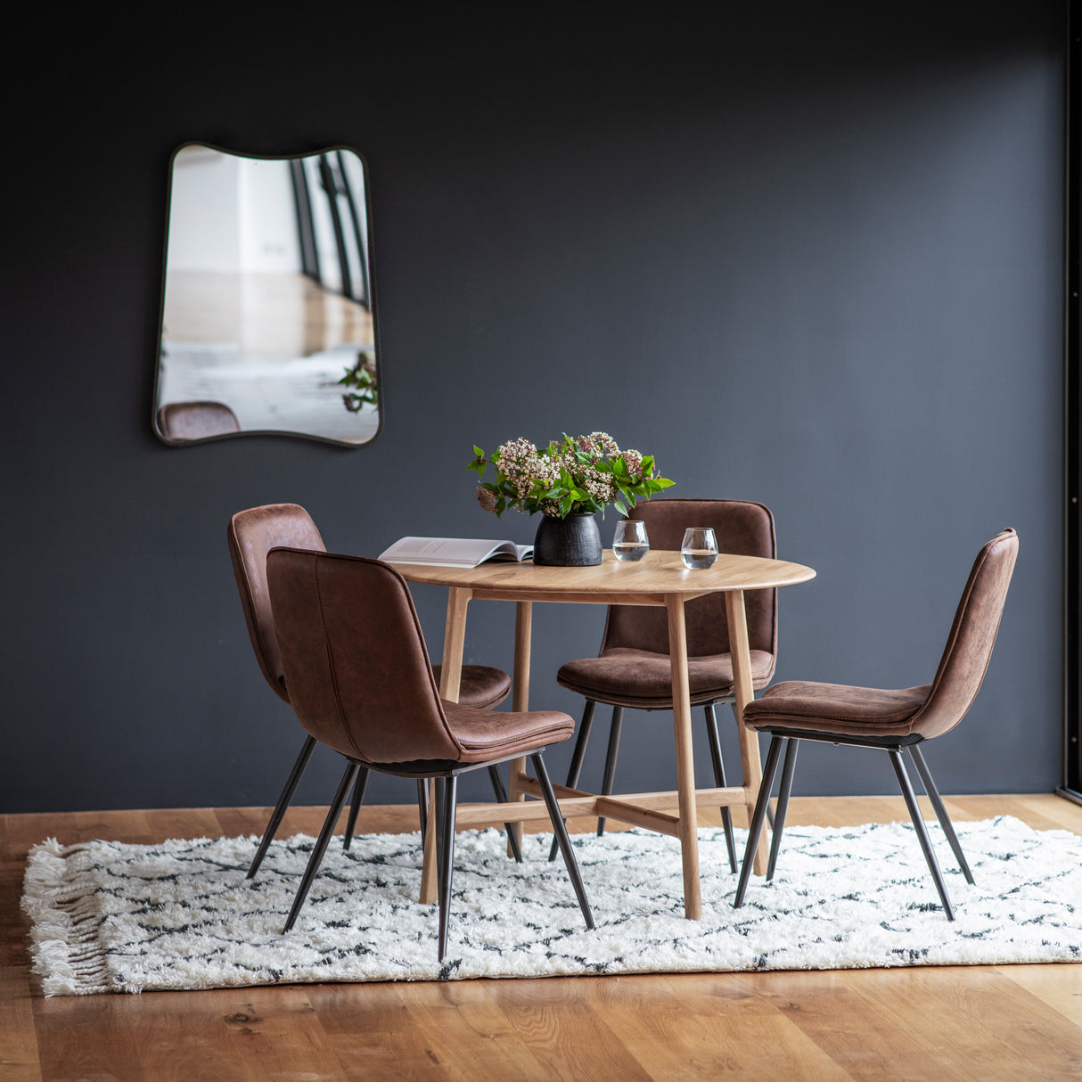 Amos Madrid Round Dining Table  –  from Amos Lighting + Home