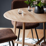 Amos Madrid Round Dining Table  –  from Amos Lighting + Home