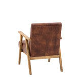 Amos Neyland Armchair Vintage Brown Leather –  from Amos Lighting + Home