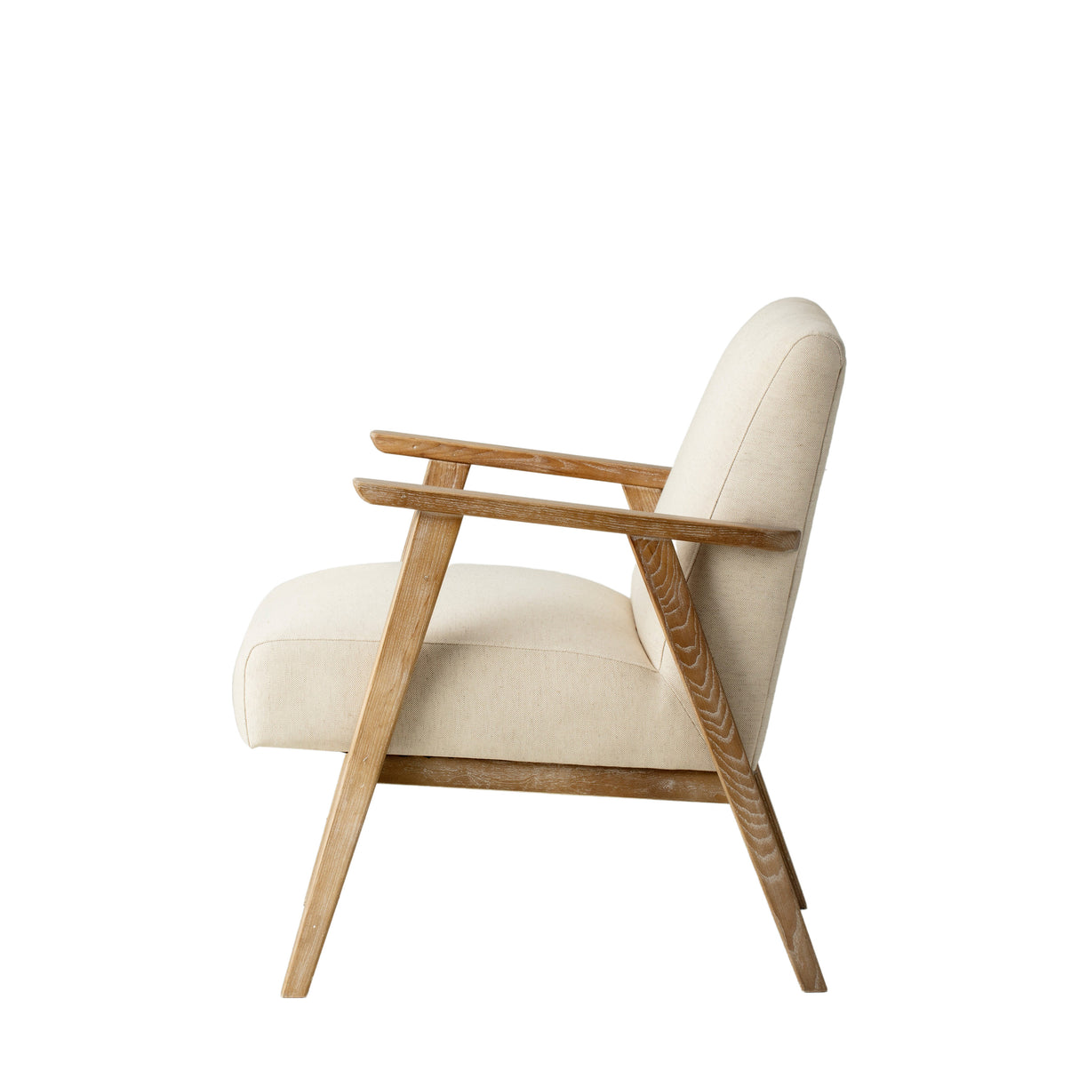 Amos Neyland Armchair Natural Linen from Amos Lighting + Home