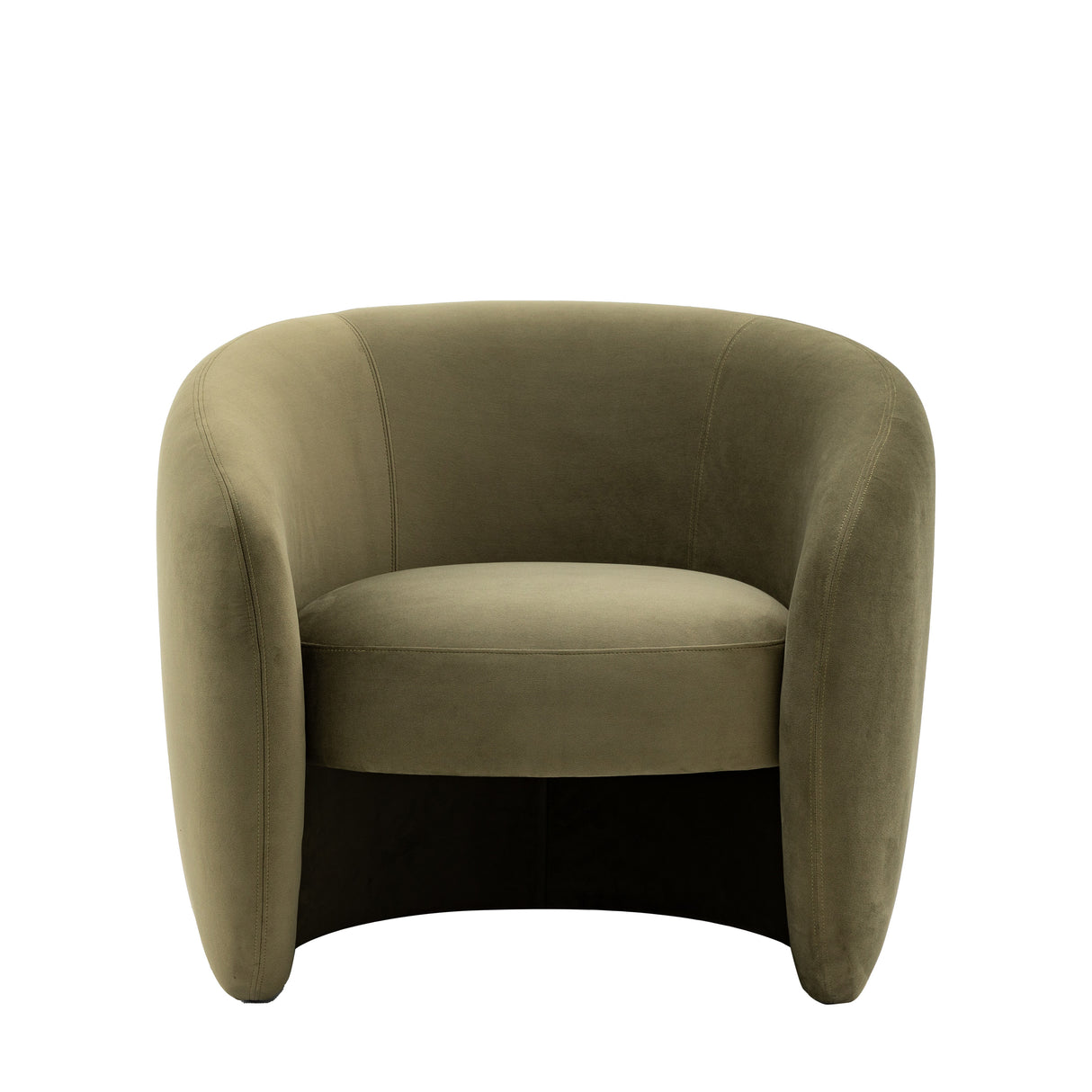 Amos Curvo Armchair Moss Green  –  from Amos Lighting + Home