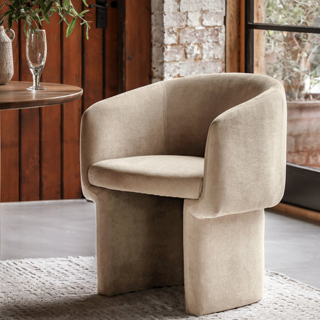 Amos Holm Dining Chair Cream  –  from Amos Lighting + Home