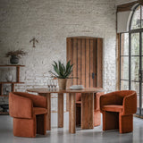 Amos Holm Dining Chair Rust from Amos Lighting + Home