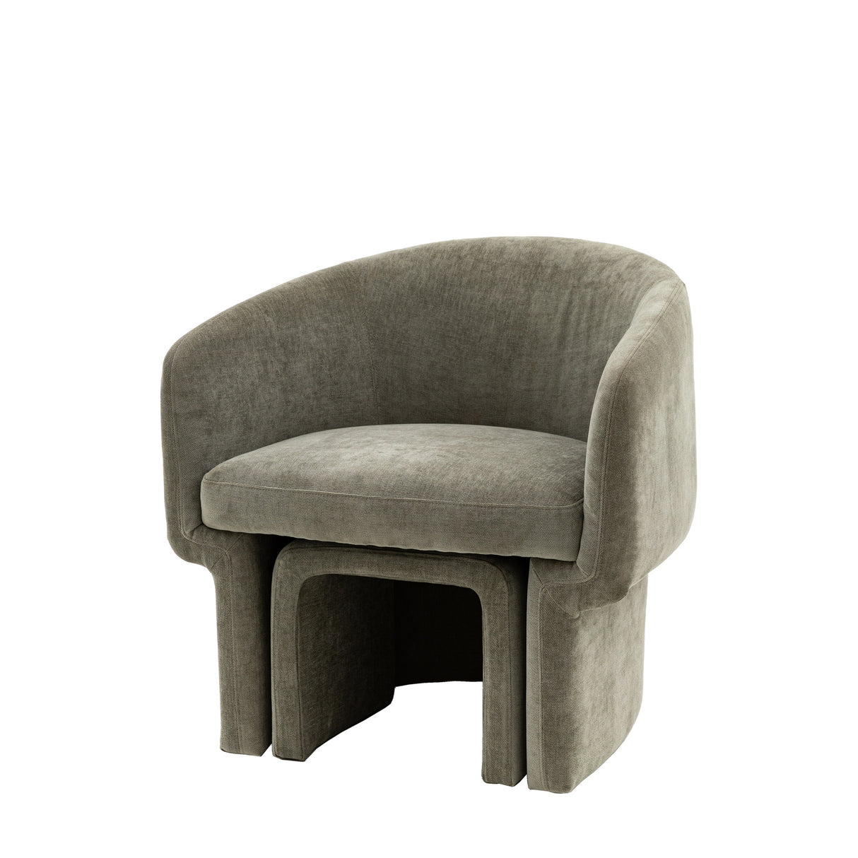 Amos Asko Armchair Sage Grey  –  from Amos Lighting + Home