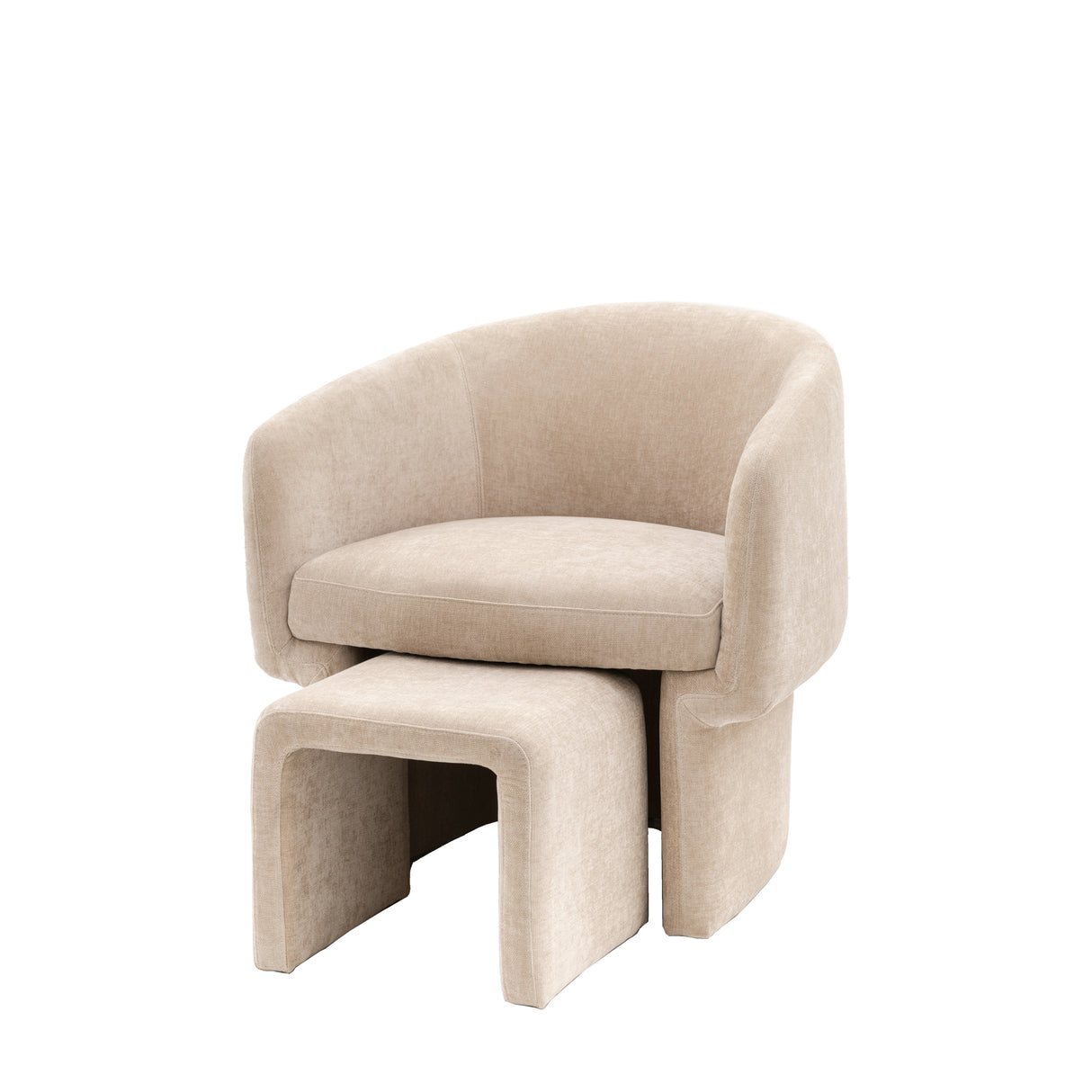 Amos Asko Armchair Cream  –  from Amos Lighting + Home