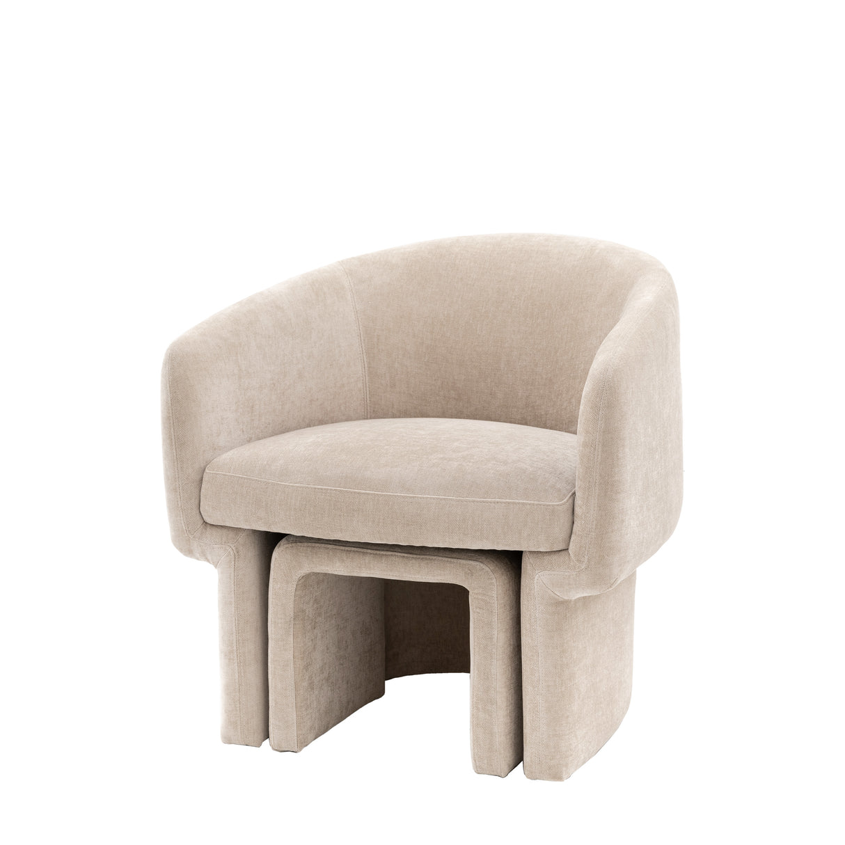 Amos Asko Armchair Cream  –  from Amos Lighting + Home