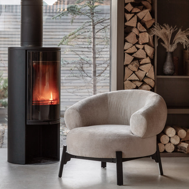 Amos Ardo Armchair Cream  –  from Amos Lighting + Home