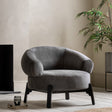 Amos Ardo Armchair Anthracite  –  from Amos Lighting + Home