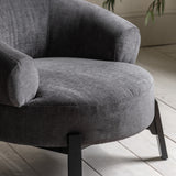 Amos Ardo Armchair Anthracite  –  from Amos Lighting + Home