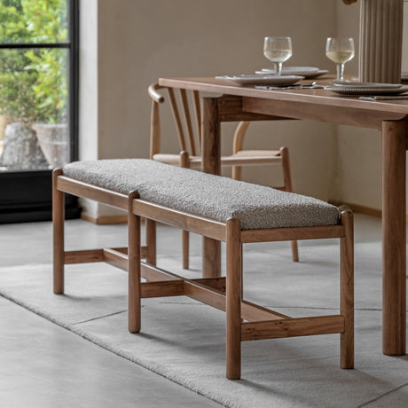 Amos Cannes Dining Bench  –  from Amos Lighting + Home