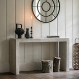 Amos Iowa Console Whitewash from Amos Lighting + Home