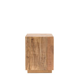 Amos Iowa Side Table Natural  –  from Amos Lighting + Home