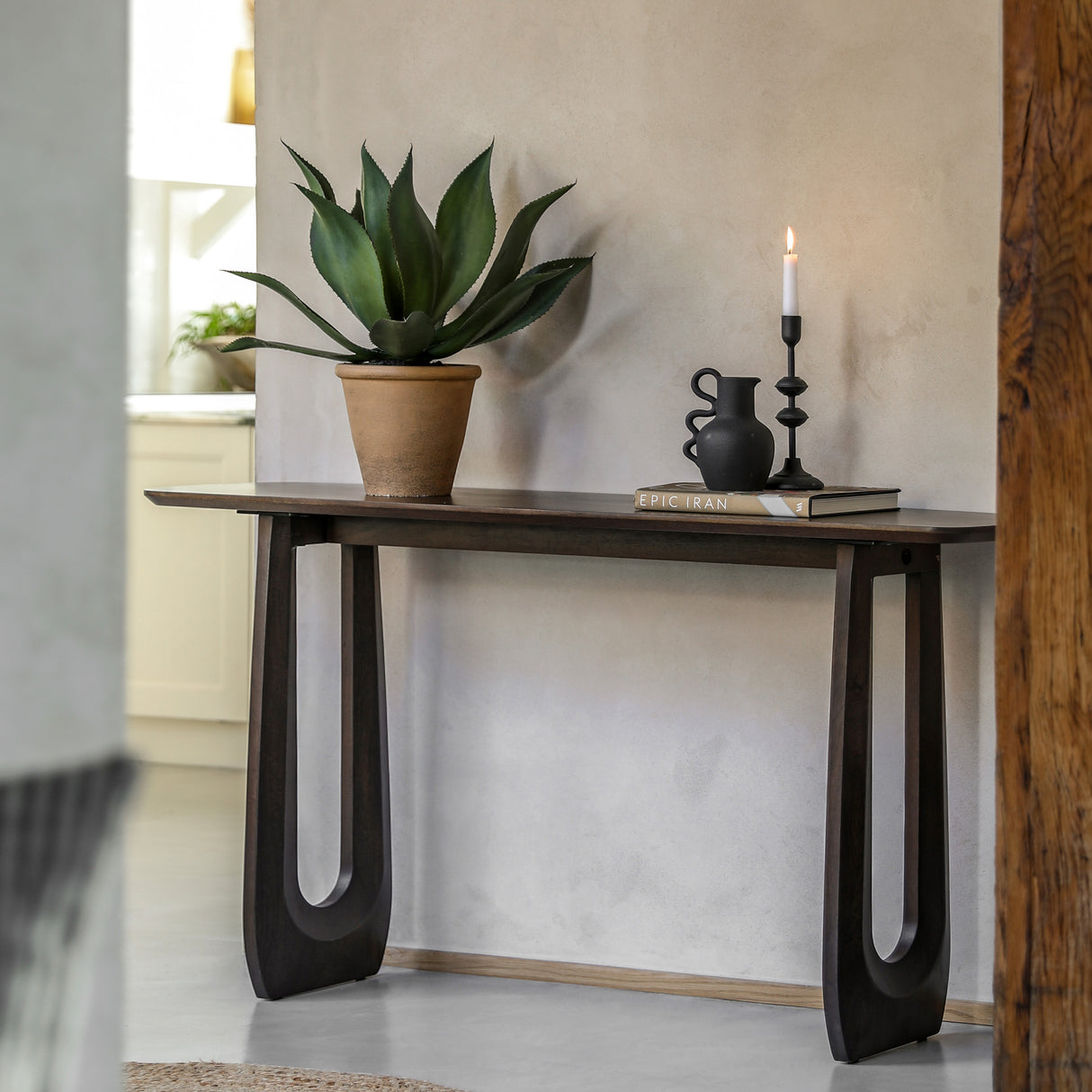 Amos Arc Console Table  –  from Amos Lighting + Home