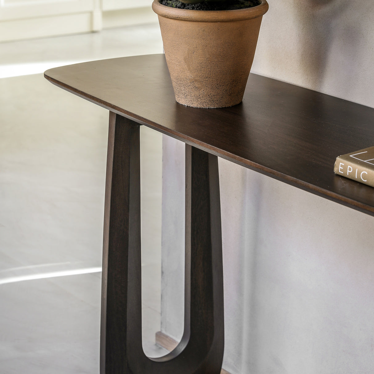 Amos Arc Console Table  –  from Amos Lighting + Home