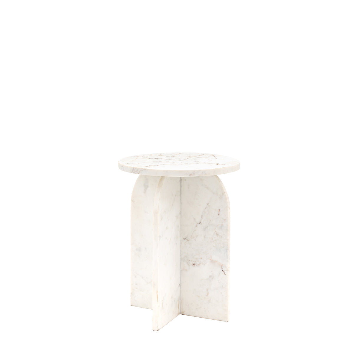 Amos Amalfi Side Table White  –  from Amos Lighting + Home