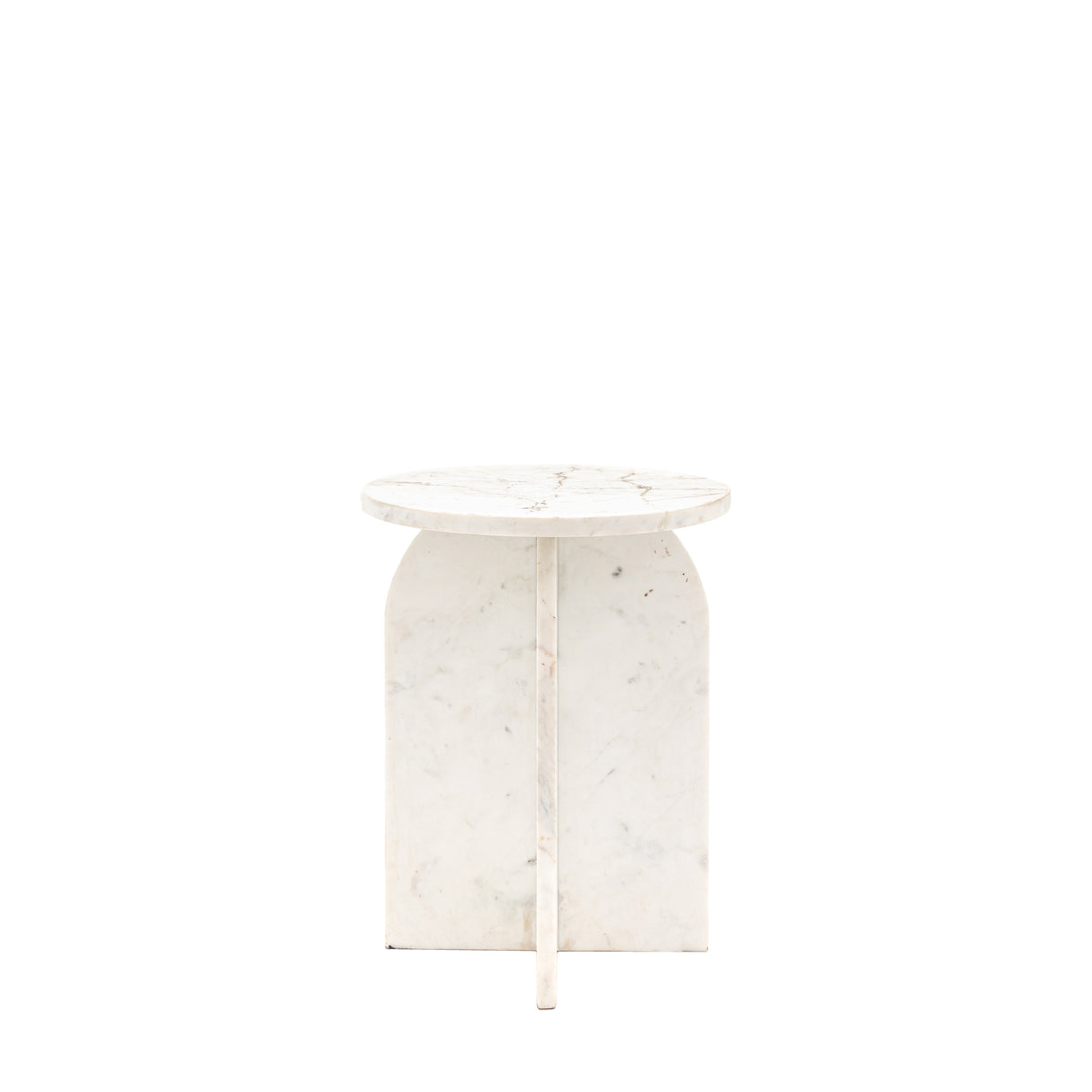 Amos Amalfi Side Table White  –  from Amos Lighting + Home