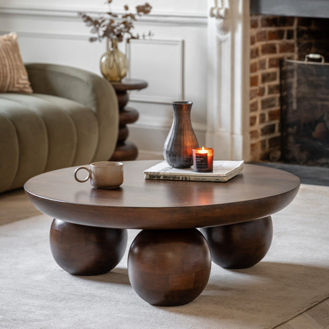 Amos Sculpt Round Coffee Table  –  from Amos Lighting + Home