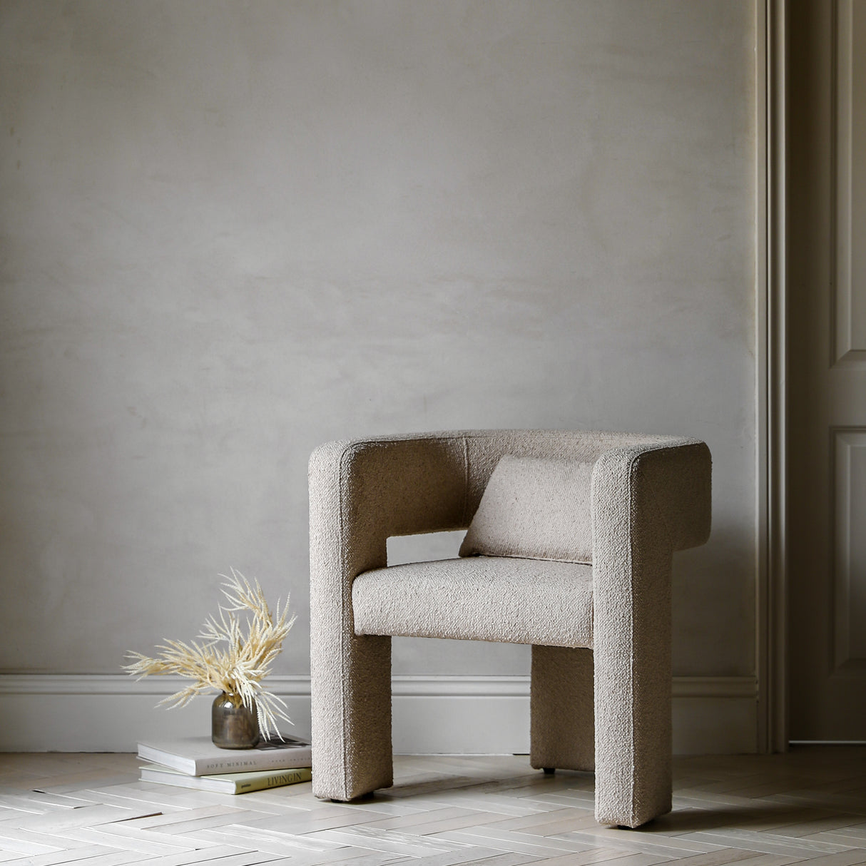 Amos Arezzo Armchair Taupe  –  from Amos Lighting + Home