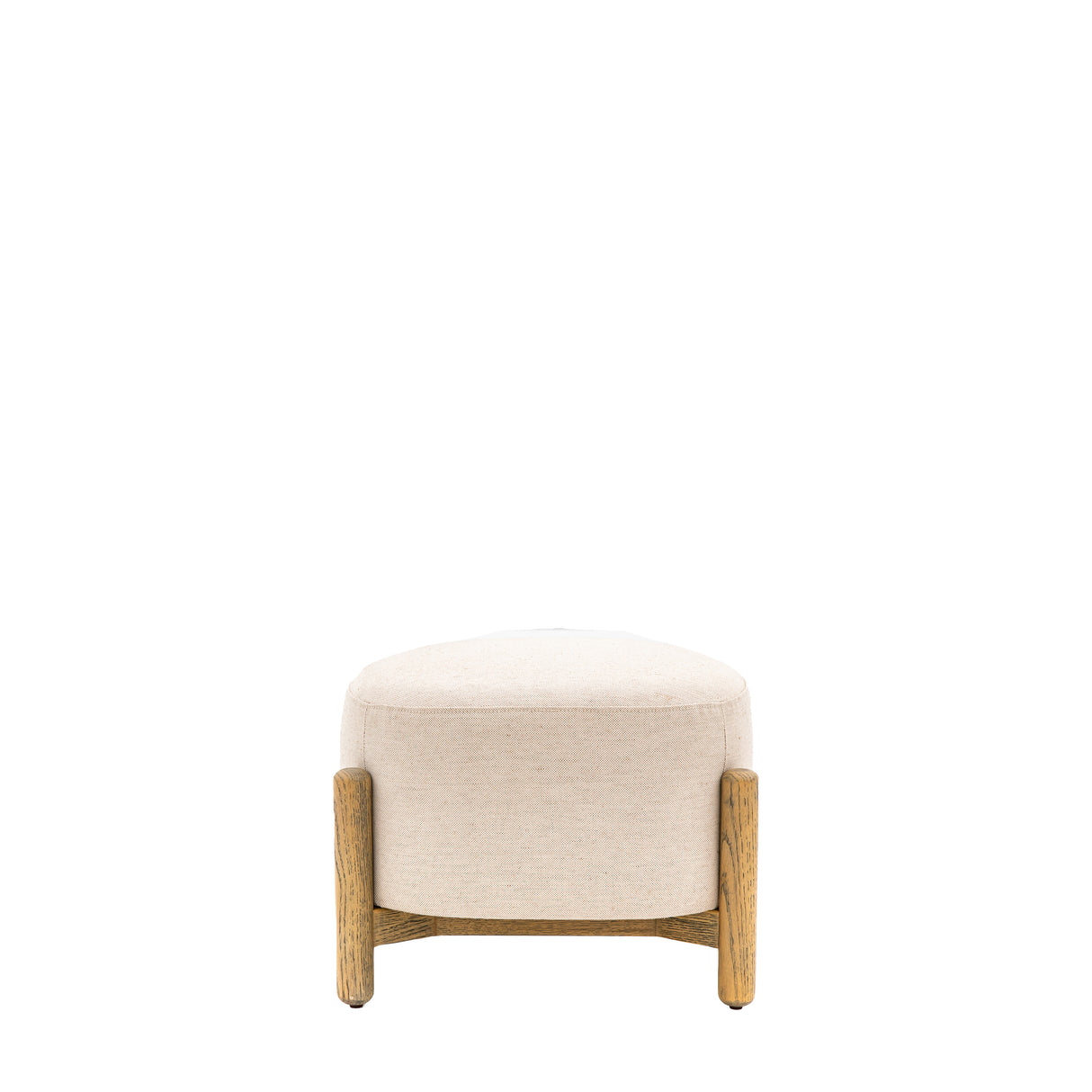 Amos Tindon Footstool Natural  –  from Amos Lighting + Home