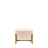 Amos Tindon Footstool Natural  –  from Amos Lighting + Home