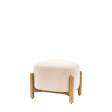 Amos Tindon Footstool Natural  –  from Amos Lighting + Home