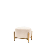 Amos Tindon Footstool Natural  –  from Amos Lighting + Home