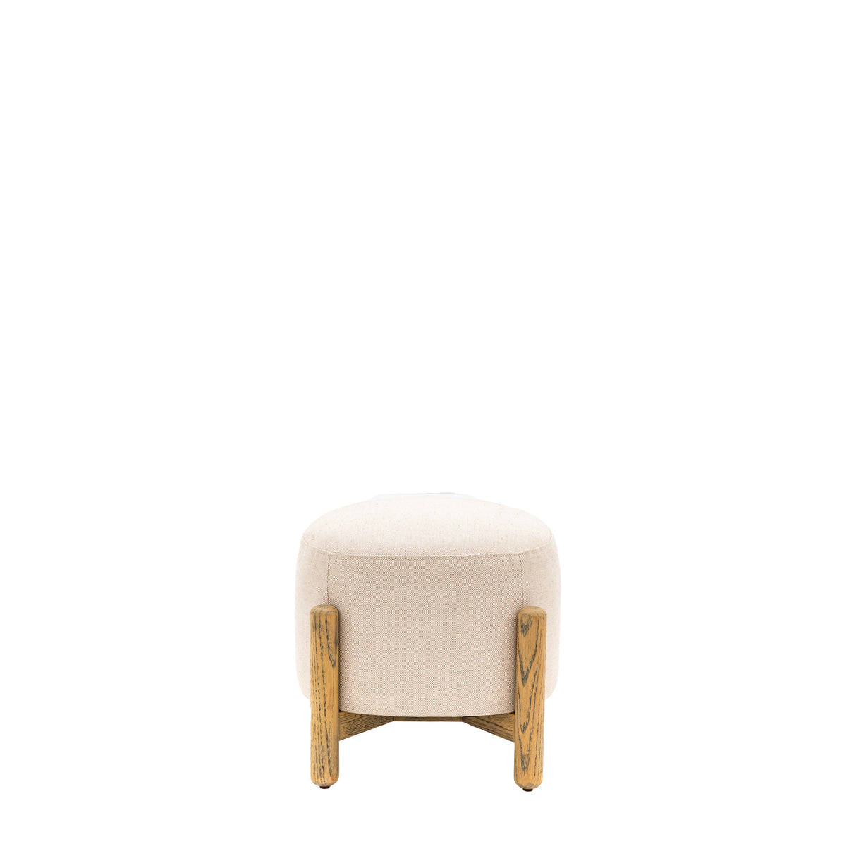 Amos Tindon Footstool Natural  –  from Amos Lighting + Home