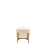 Amos Tindon Footstool Natural  –  from Amos Lighting + Home