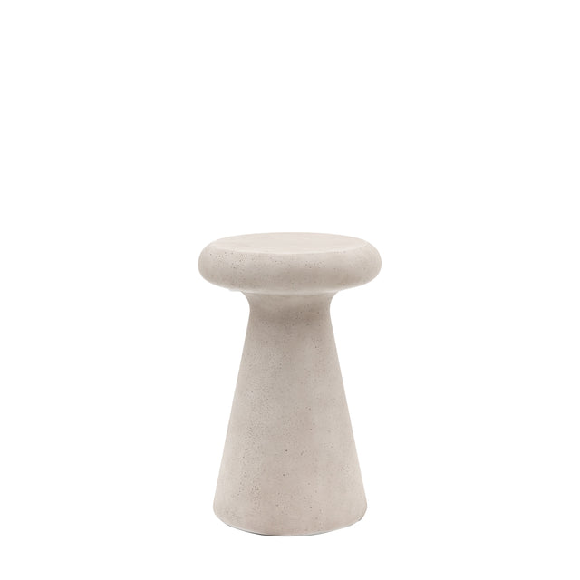 Amos Pavia Side Table Concrete  –  from Amos Lighting + Home