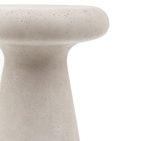 Amos Pavia Side Table Concrete  –  from Amos Lighting + Home