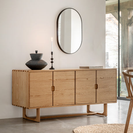 Amos Craft 4 Door Sideboard Natural  –  from Amos Lighting + Home