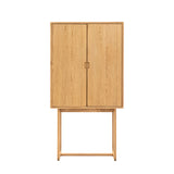 Amos Craft Cocktail Cabinet Natural from Amos Lighting + Home