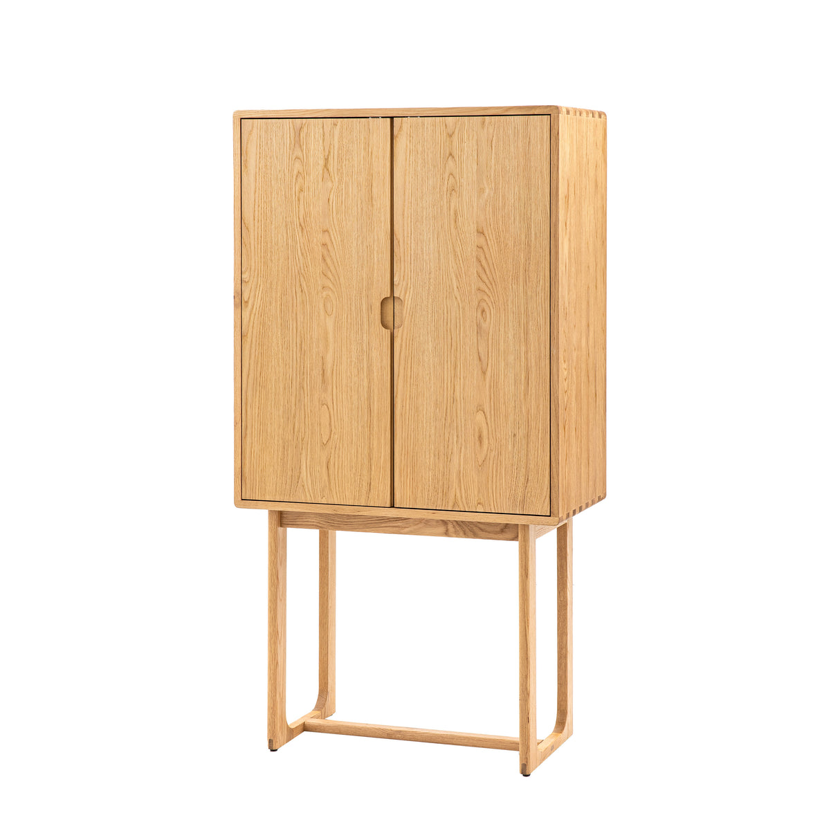 Amos Craft Cocktail Cabinet Natural from Amos Lighting + Home