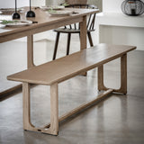 Amos Craft Dining Bench Smoked  –  from Amos Lighting + Home