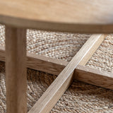 Amos Craft Round Coffee Table Natural  –  from Amos Lighting + Home