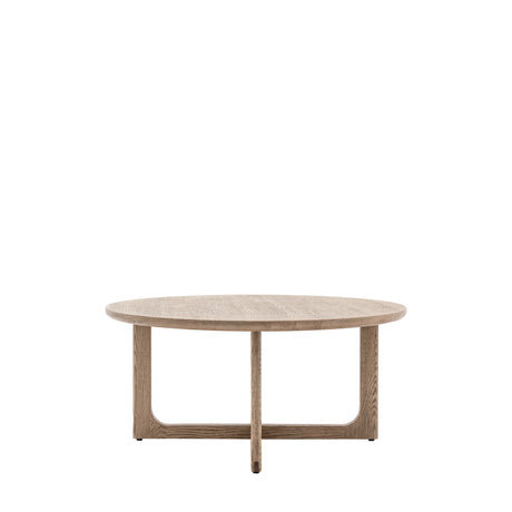 Amos Craft Round Coffee Table Smoked  –  from Amos Lighting + Home