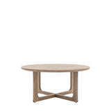 Amos Craft Round Coffee Table Smoked  –  from Amos Lighting + Home